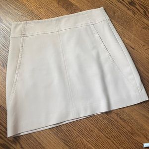 Ann Taylor khaki suiting skirt, size 14